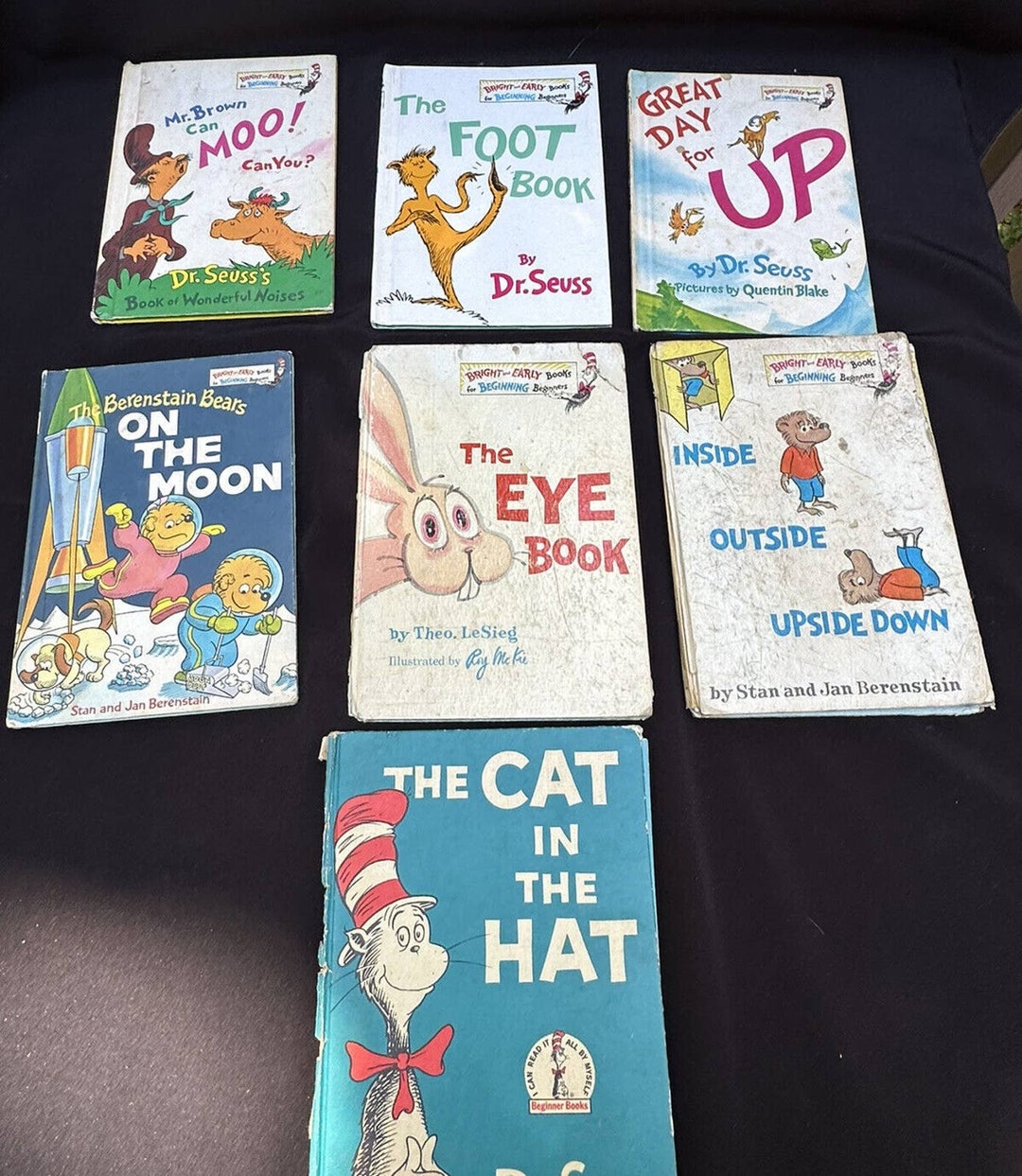 7 Dr Seuss BRIGHT & EARLY Books for Beginning Beginners