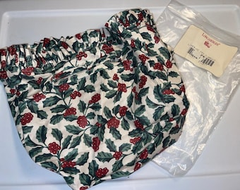 Longaberger "Holly" Christmas Key 211217 Basket Liners Brand New!