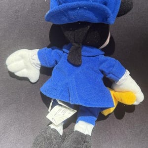 Vtg 1999 Disney Mickey Mouse As PAUL REVERE Americana America 9" pluche figuur afbeelding 8