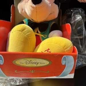 Disney Mickey Mouse Plush Season to Remember 1999 Stuffed Animal Toy New! D1 image 3