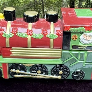 Train Cookie Jar - Etsy