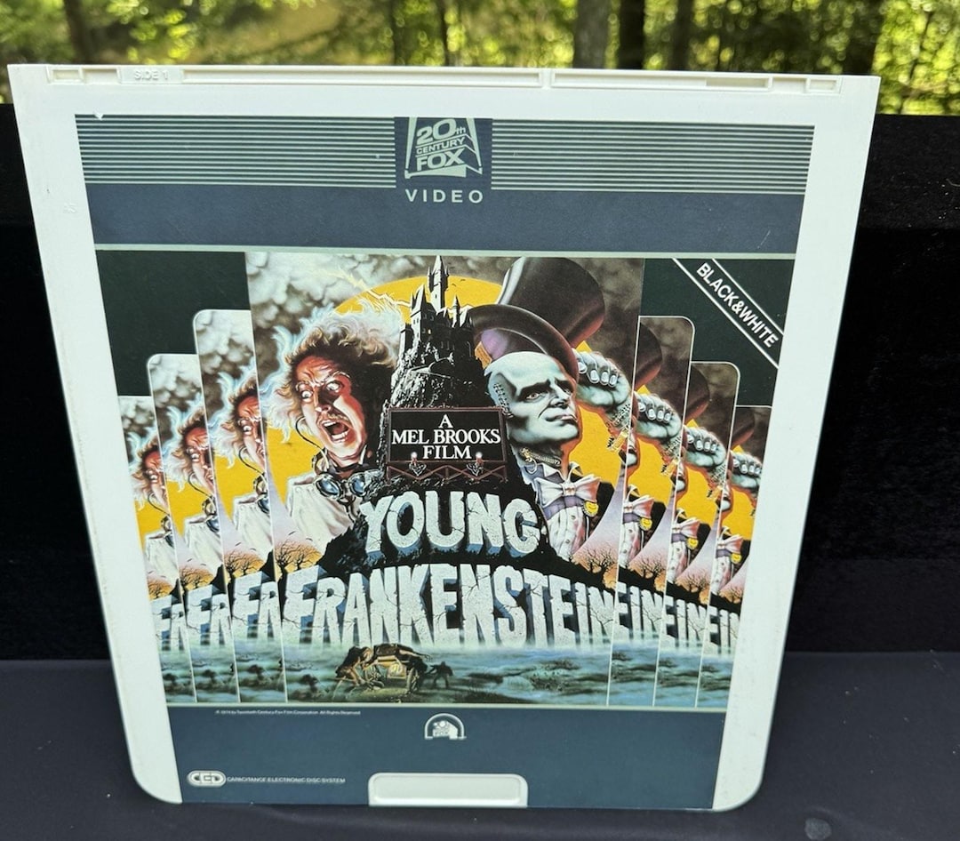 Young Frankenstein (1974) 20th Century Fox CED Videodisc Vintage 1982 ...