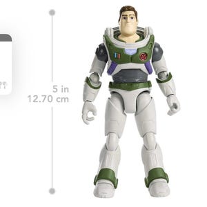New Disney Pixar Buzz Lightyear The Movie Space Ranger Alpha Action Figure NIB! image 3