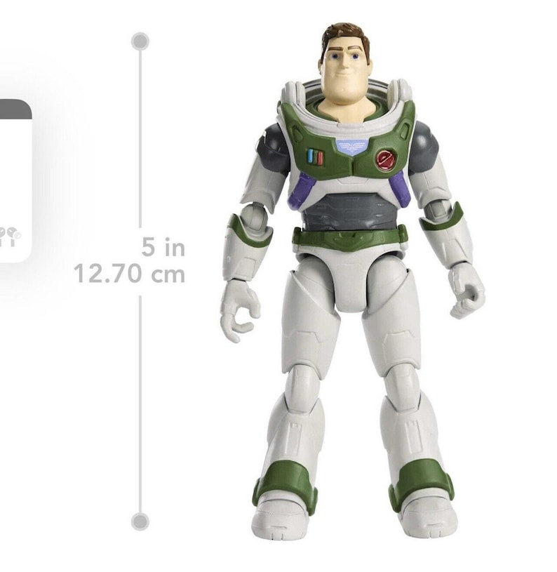 New Disney Pixar Buzz Lightyear The Movie Space Ranger Alpha Action Figure NIB! image 3