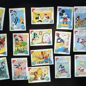 1991 Impel Disney Collector Cards - Family Portraits Fab 5 -3