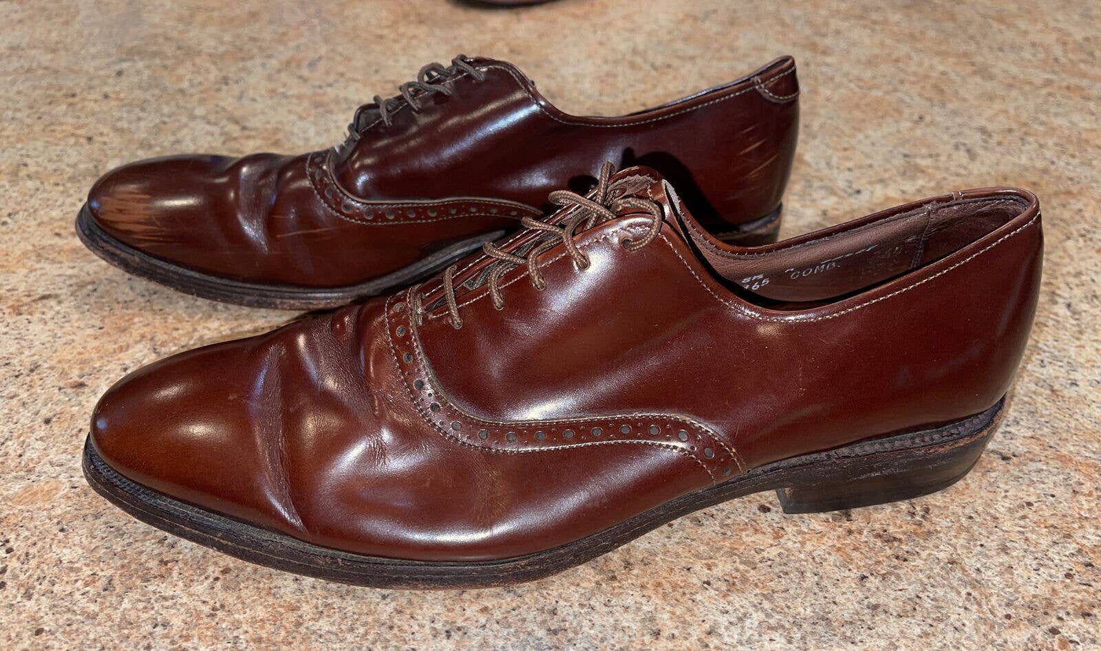 Allen Edmonds Belgium Burgundy‎ Red Men’s Derby Dress Shoes size 14 A Comfort Derby Shoes - Wine Red | Lethato main image 3