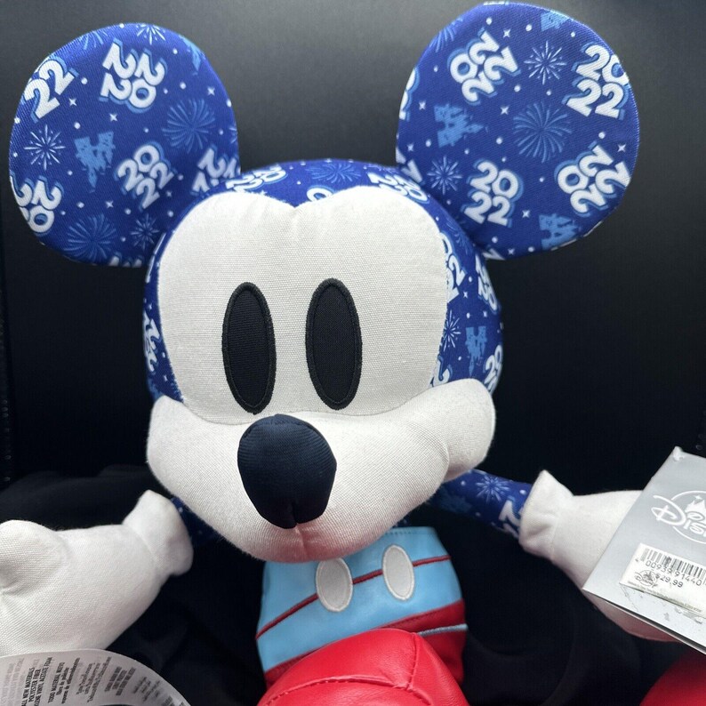 Ny Disney Parks Musse Pigg Plysch 14” Broderad Mellanstorlek bild 2