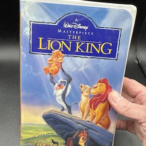 Il Re Leone Walt Disney VHS del 1995, capolavoro da collezione, come nuovo! Bellissimo!