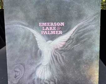 Emerson Lake VINTAGE 1971 Disco de vinilo RARE