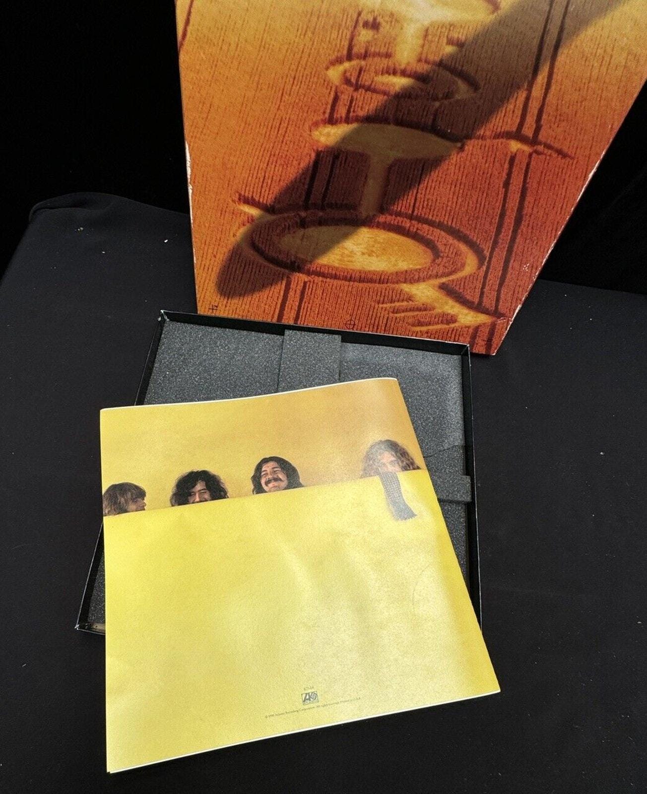 Led Zeppelin Light & Shade Box and Booklet Book ONLY From 4