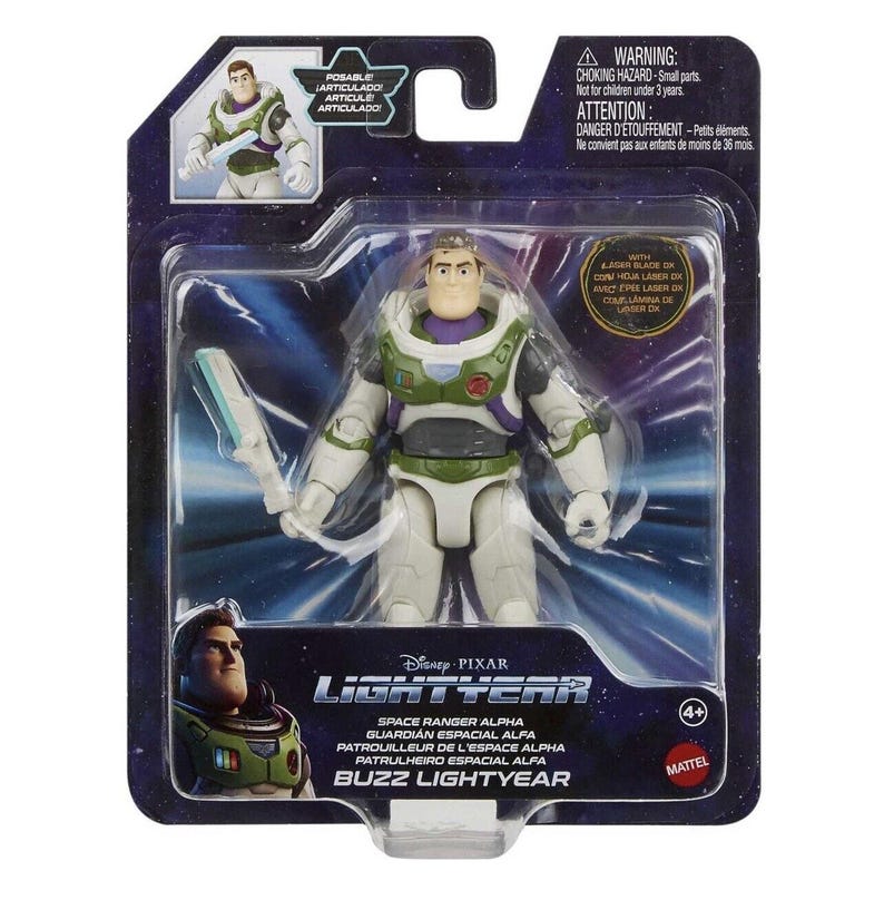 New Disney Pixar Buzz Lightyear The Movie Space Ranger Alpha Action Figure NIB! image 2