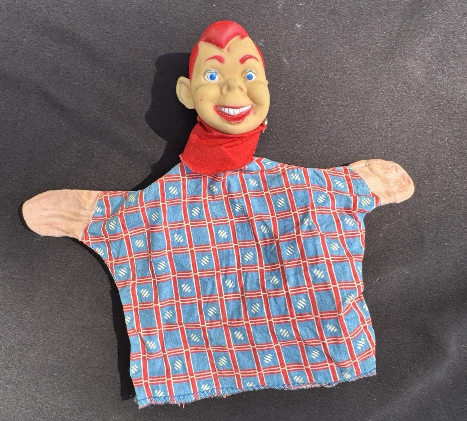 Vintage Original Howdy Doody Hand Puppet Rubber Face -TO19 - Etsy