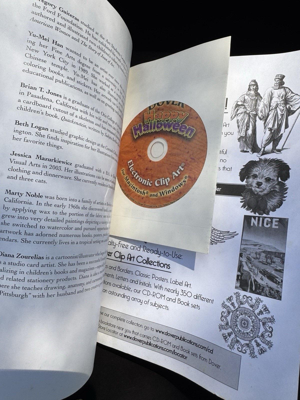 洋書 Dover Electronic Clip Art CD-ROM & Book 洋書 Dover Electronic