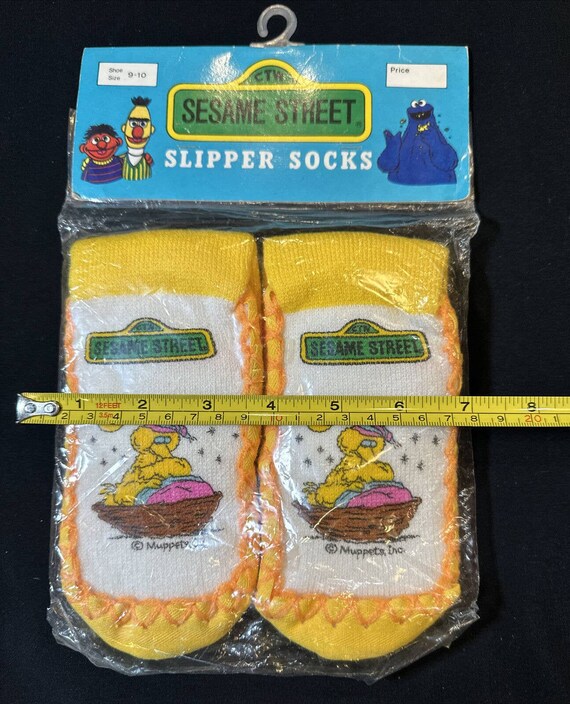 Vintage Tru-Stitch Tagged Sample Sesame Street Sl… - image 8