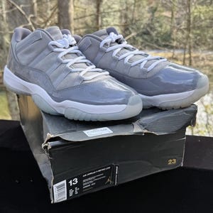 Nike Air Jordan 11 XI Low Cool Grey 528895-003 DS Rare Brand New OG Size 13 image 8