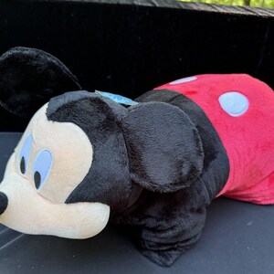 Mickey Mouse Pillow Pet Large 18” Walt Disney Stuffed Animal Plush Toy New! image 2