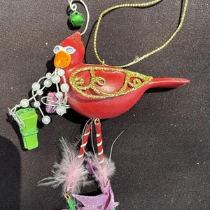 Katherines Collection Bird Christmas Ornament - Etsy