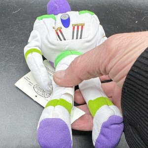 Brand New Disney Store Toy Story 1990’s Bean Bag Plush BUZZ LIGHTYEAR NWT! image 7