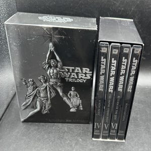 Star Wars Trilogy (DVD, 2004, 4-disc Set, Widescreen Edition