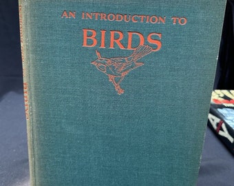 Eine Einführung in Vögel John Kieran 1950 Hardcover -Bk16