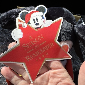 Disney Mickey Mouse Plush Season to Remember 1999 Stuffed Animal Toy New! D1 image 5