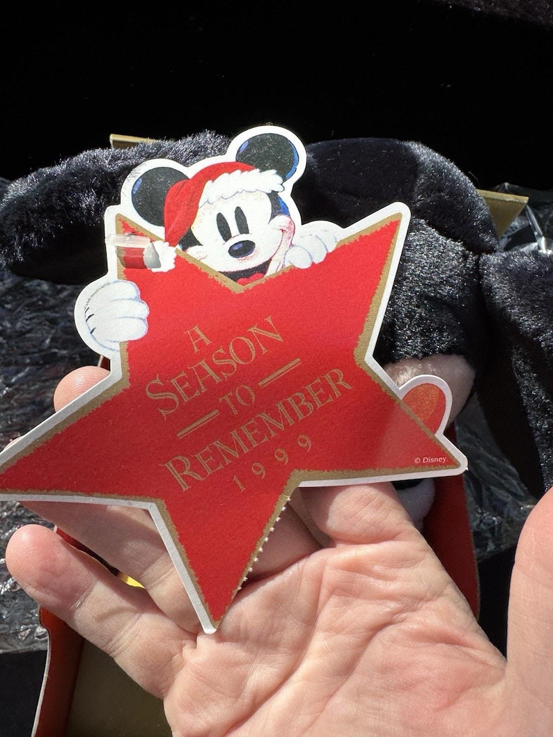 Disney Mickey Mouse Plush Season to Remember 1999 Stuffed Animal Toy New! D1 image 5