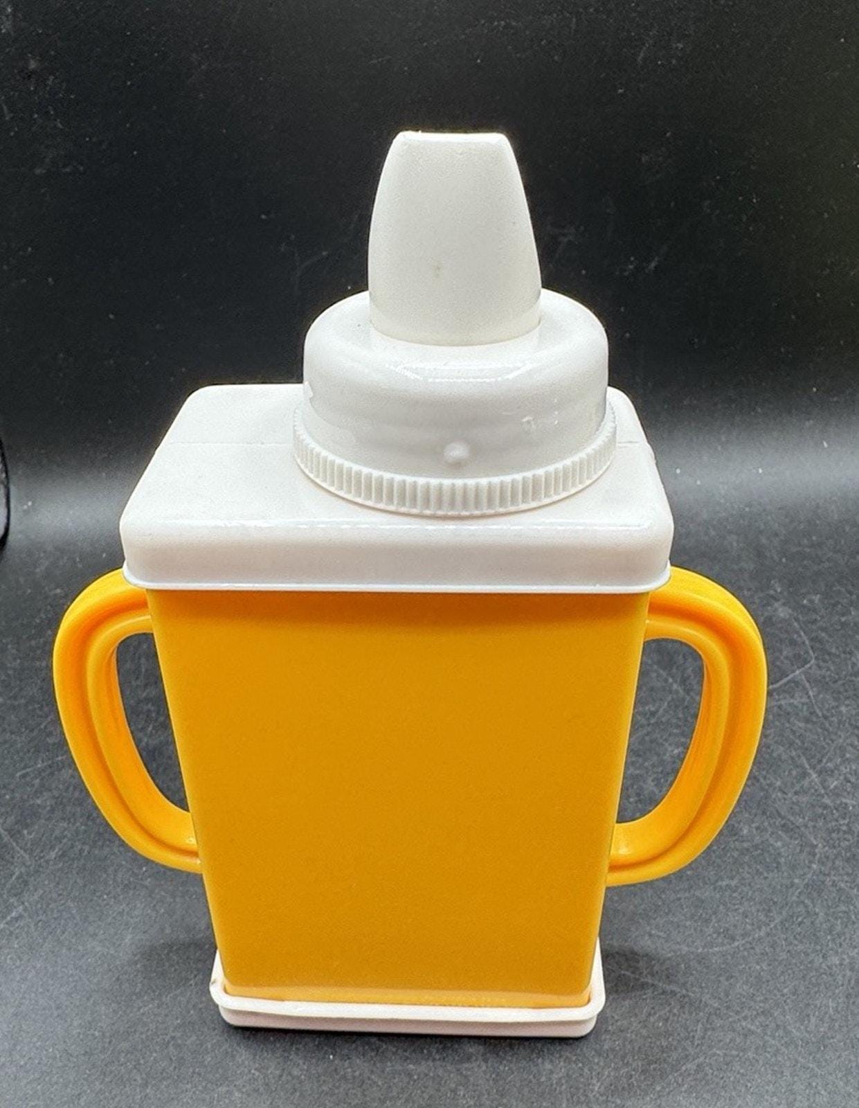 Vintage Danara Snoopy Joe Cool Juice Box Holder Sippy Cup Toddler