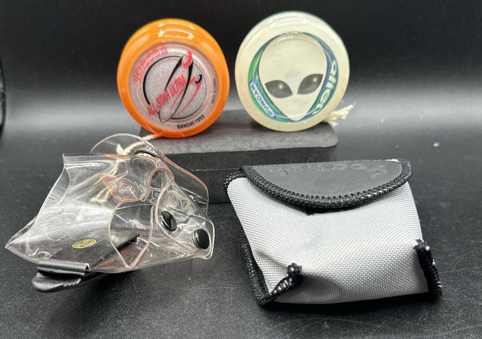 Yomega Yo-yo All-star Ultra Bandai Orange 1999 2 Holsters
