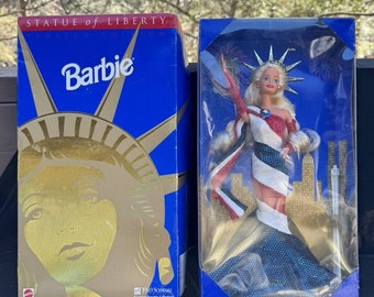 Bambola Barbie Statua della Libertà F.A.O Schwarz del 1995 in edizione limitata in scatola