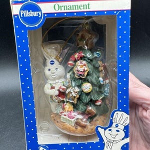 NEU 2003 Pillsbury Dough Boy Weihnachtsbaum Küche Weihnachtsverzierung -3D