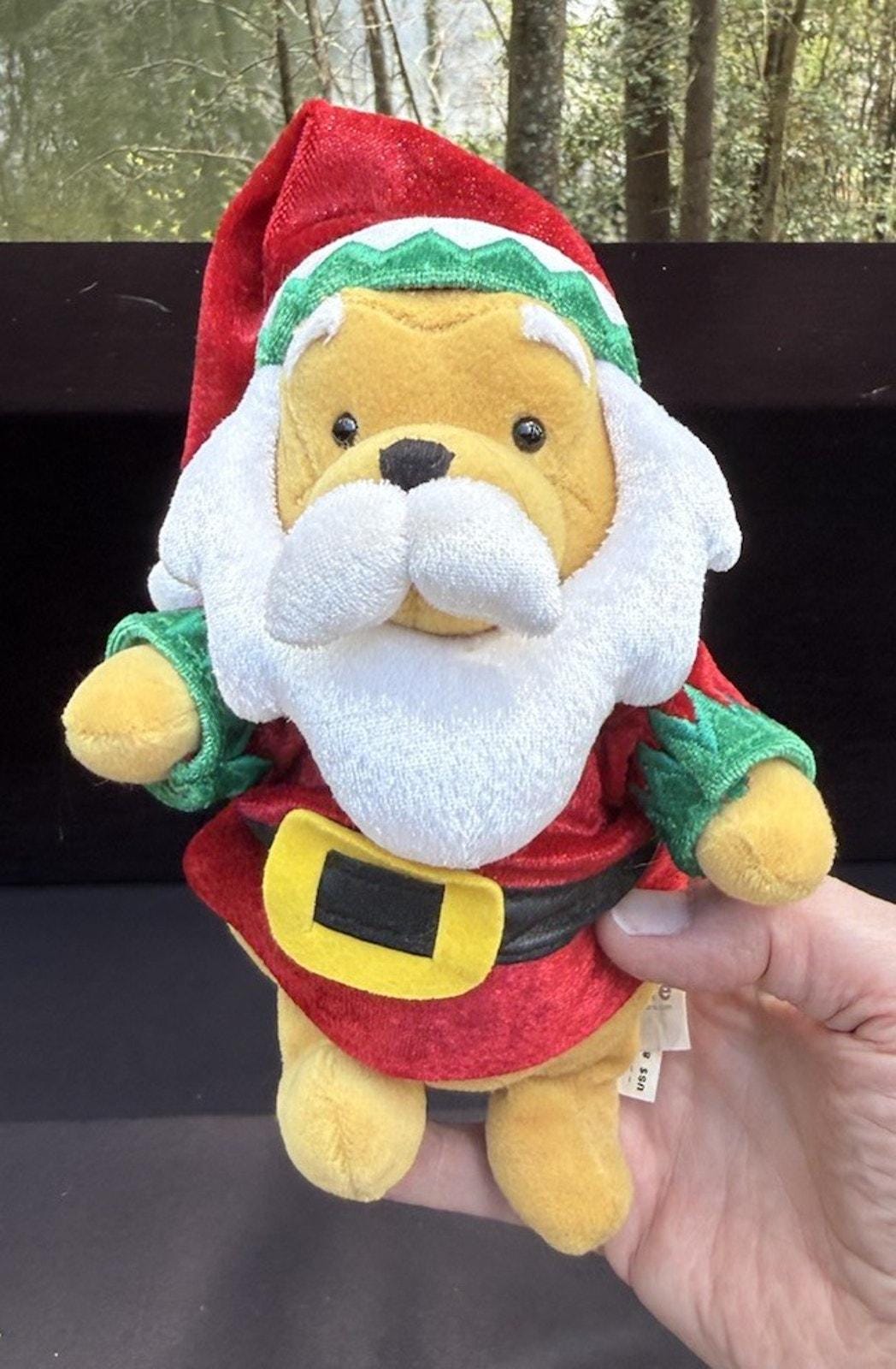 ヴィンテージ BOO bean bag ぬいぐるみ サンタ帽子 Santa Claus Bean Bag - Etsy