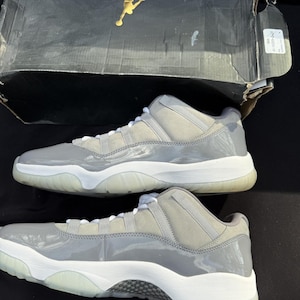 Nike Air Jordan 11 XI Low Cool Grey 528895-003 DS Rare Brand New OG Size 13 image 10