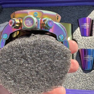Invicta 26334 Men's Grand Diver Auto Abalone Purple Dial Iridescent Watch Set image 8