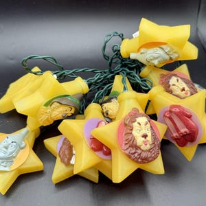 Kurt Adler Zauberer von Oz Lights Characters und Ruby Slippers *Benötigt Sicherung -LO18