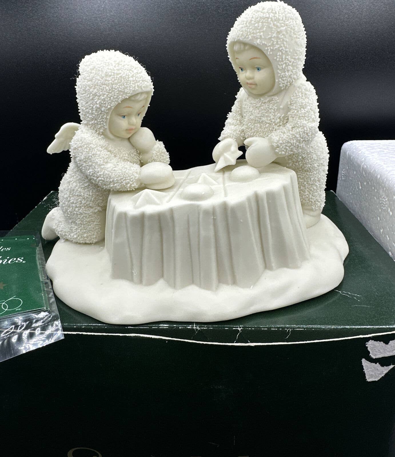 Department 56 スノーベイビーズ「Stars In A Row TIC-TAC-TOE」68225