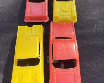 Vintage 40's MARX Tin Litho Race Driver Car 2 Midget Racer