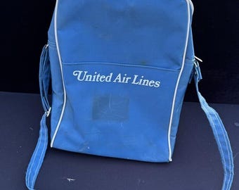 ユナイテッド航空の未来のスチュワーデス用ショルダーバッグ - Etsy 日本