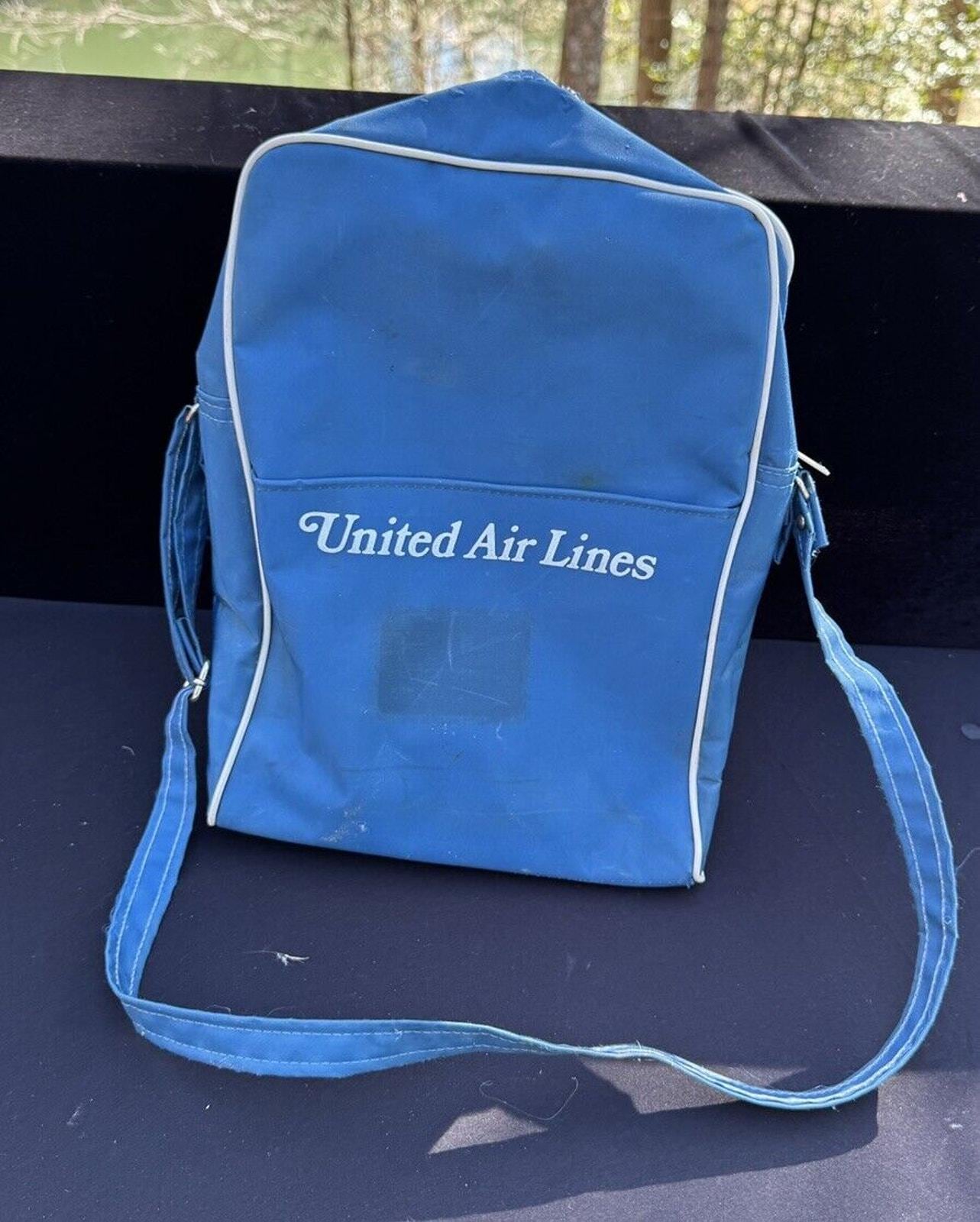 美品***ビンテージ　KLM エアラインバッグ　超レア レア】KLM航空限定エディション 入手困難 ヴィンテージ エアライン