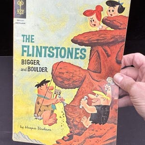 Flintstones Bigger and Boulder #1 Gold Key 1962 Rare 80 Pages -T22