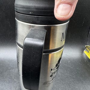 Vintage 1990’s Disney Store Park Mickey Mouse Tumbler Insulated Cup New! -DS3 image 5