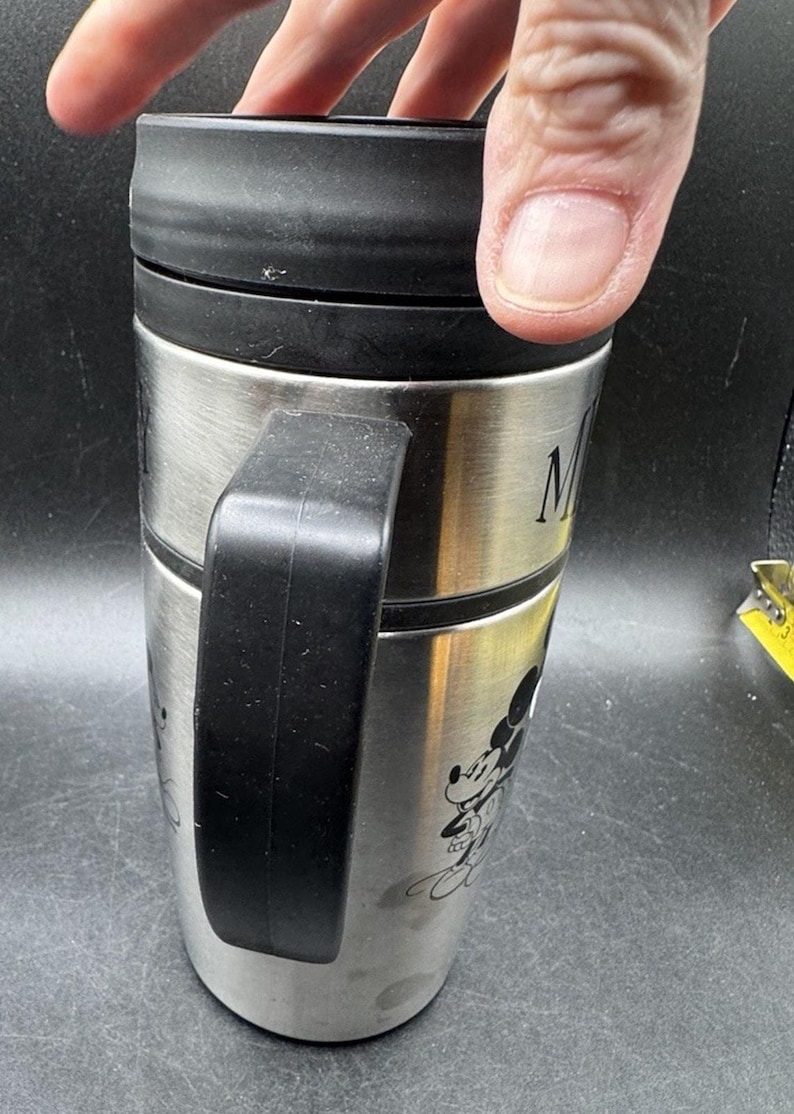 Vintage 1990’s Disney Store Park Mickey Mouse Tumbler Insulated Cup New! -DS3 image 5