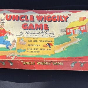 Incomplete 1949 Milton Bradley Uncle Wiggily Game by Howard R. Garis