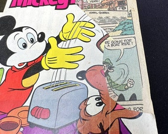 ヴィンテージ ウォルト ディズニー ミッキーマウス コミックブック