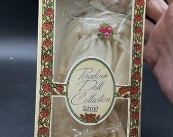 Schmid 1984 Rare Collectible Ornament Doll In Original Box! -20D