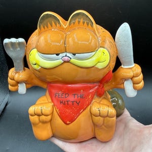 Garfield piggy bank - Etsy 日本