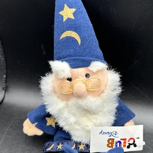 CLUB DISNEY Sword In The Stone Merlin The Wizard Bean Bag Plush NWT!