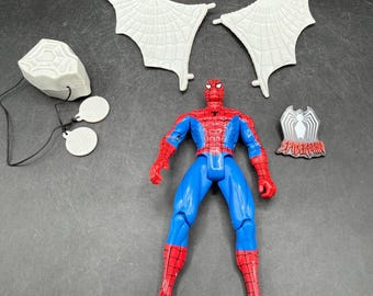 Vintage 1999 Toybiz Comics Spiderman Shape Shifters Night Force
