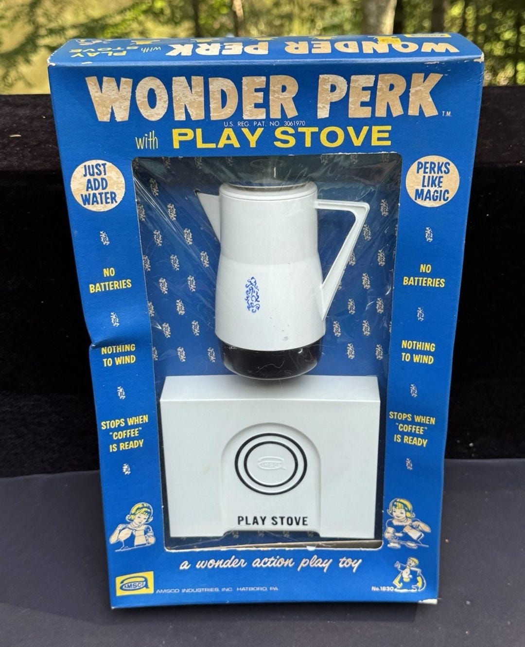Super Rare 1963 Wonder Perk Play Stove Amsco Industries New ...