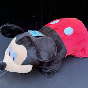 Mickey Mouse Pillow Pet Large 18” Walt Disney Stuffed Animal Plush Toy New! image 1