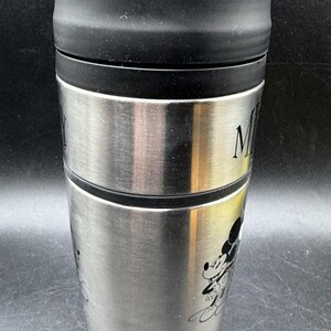 Vintage 1990’s Disney Store Park Mickey Mouse Tumbler Insulated Cup New! -DS3 image 3